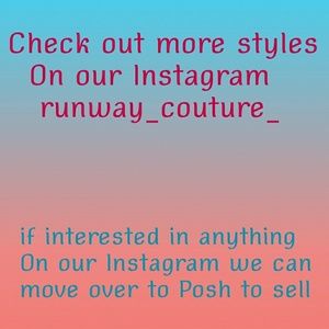 Check out our Instagram for more styles